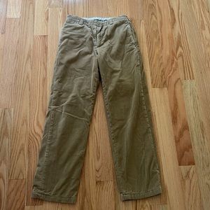 LL Bean men’s flannel lined corduroy pants. 30w /32ins